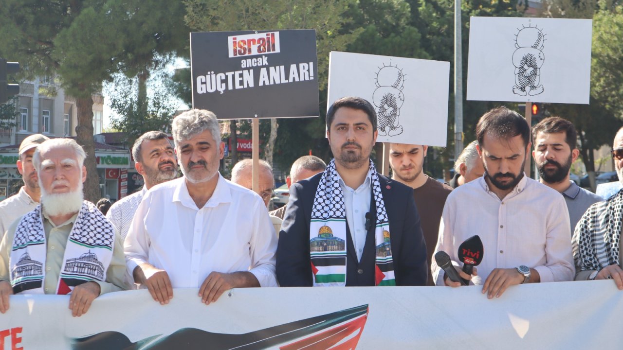 Kahramanmaraş'ta 'İşgale, soykırıma ve zulme dur!' çağrısı