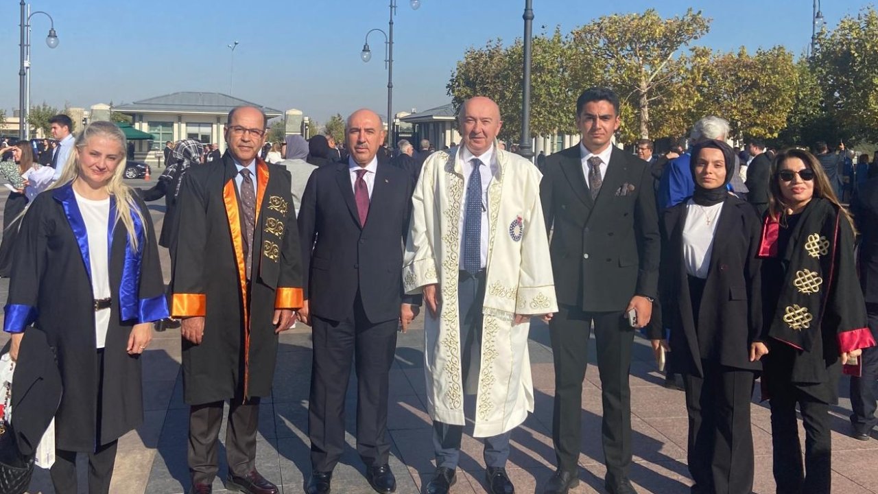 KSÜ Rektörü Yasım, Beştepe’de '2024-2025 Yükseköğretim Akademik Yılı Açılış Töreni’ne katıldı