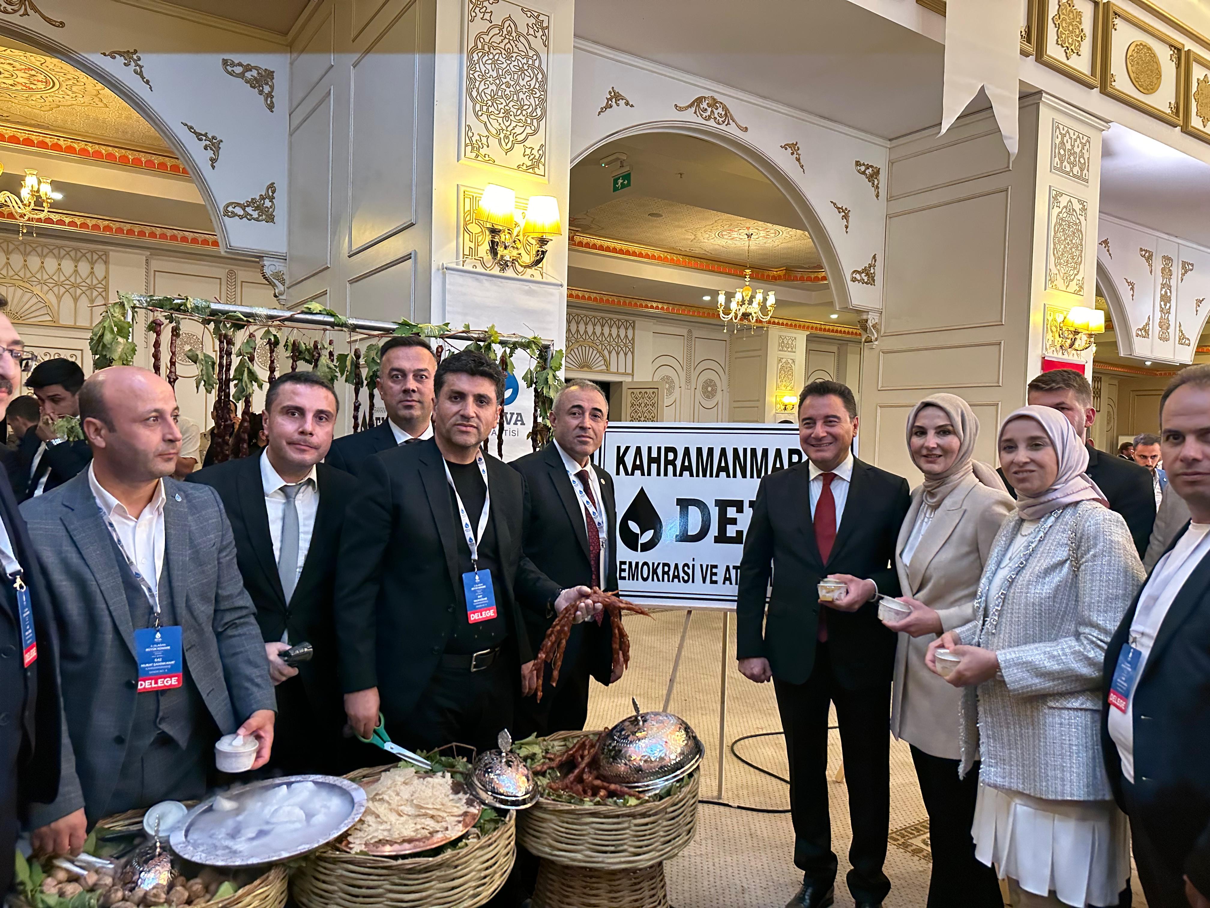 Deva partisi Millet vekili Karatutlu Damaklarda tat, gönüllerde iz bıraktık