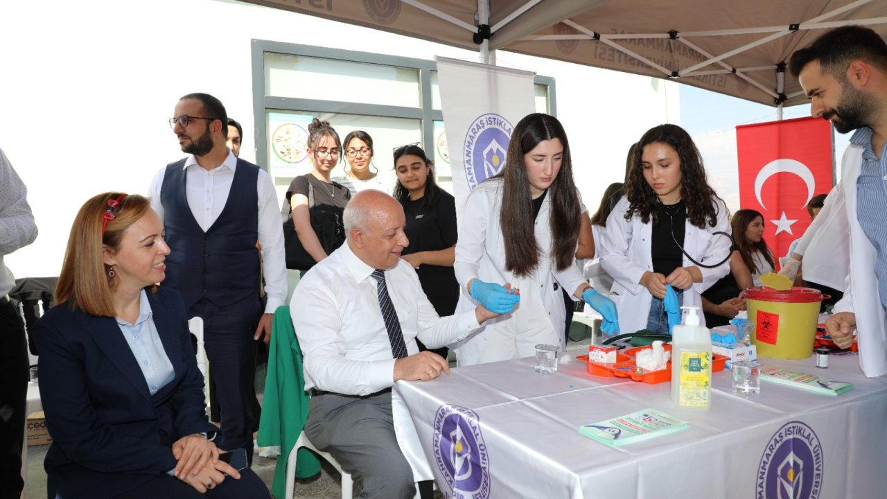 Kahramanmaraş İstiklal Üniversitesi’nde Diyabet Farkındalık Etkinliği