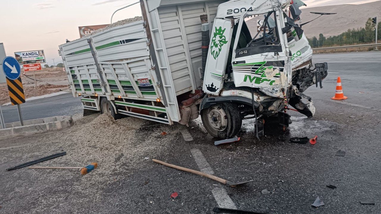 Kahramanmaraş Elbistan’da trafik kazası: 2 yaralı