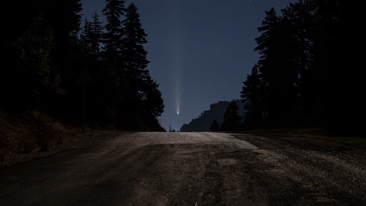 Tsuchinshan-ATLAS kuyruklu yıldızı Kahramanmaraş’ta görüntülendi!