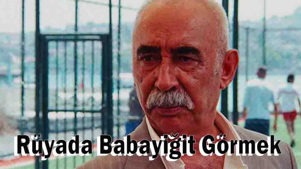 Rüyada Babayiğit görmek ne anlama gelir?