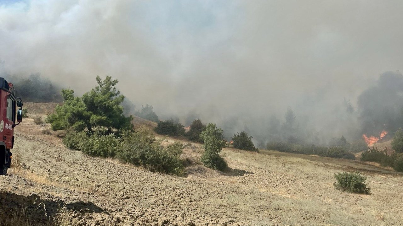 Kahramanmaraş’taki orman yangını 3 gündür sürüyor