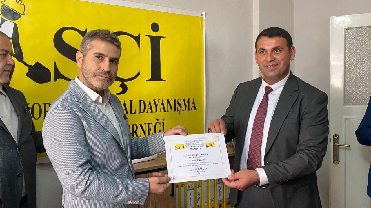 Muttalip Akkuş, İşçi Haklarını Koruma Derneği Genel Başkanı oldu