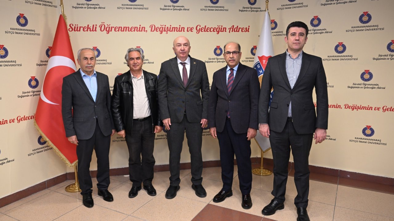 UNESCO Türkiye Milli Komisyonu Başkanı Prof. Dr. Öcal Oğuz’dan Rektör Yasım’a ziyaret