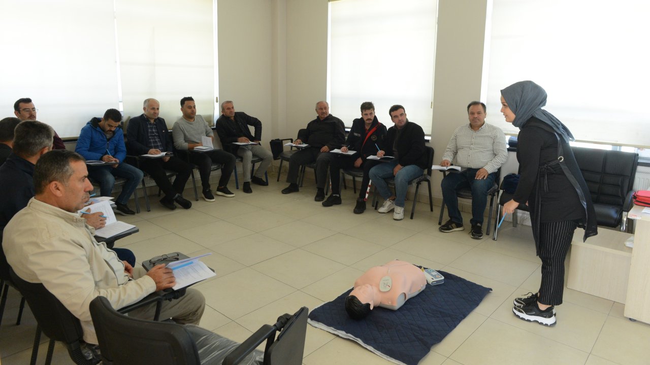 Daha etkin ve verimli müdahale için Büyükşehir eğitimlerini sürdürüyor