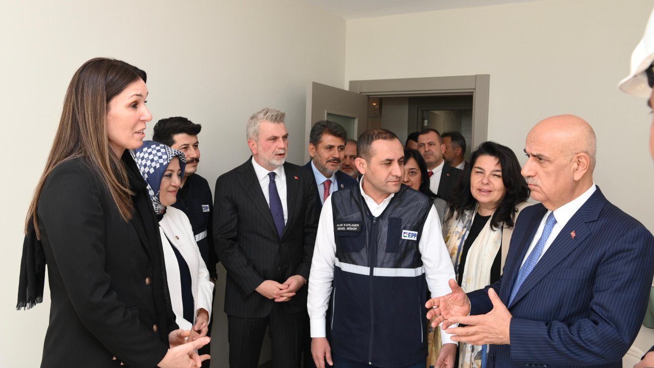 Başkan Görgel, Genel Başkan Yardımcısı Karaaslan ile bir dizi incelemelerde bulundu