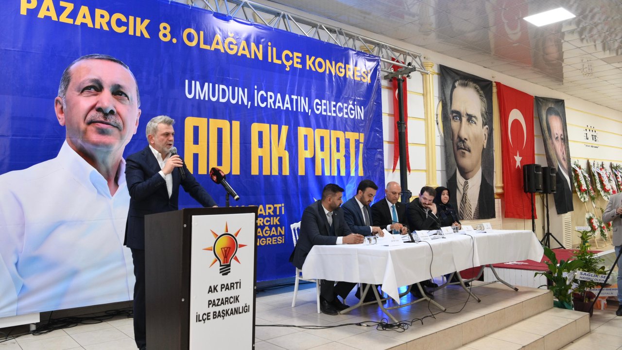 Pazarcık’a 6 ayda 1,3 Milyar TL’lik yatırım