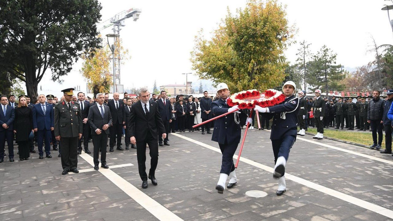 Kahramanmaraş’ta 10 Kasım Atatürk’ü anma programı