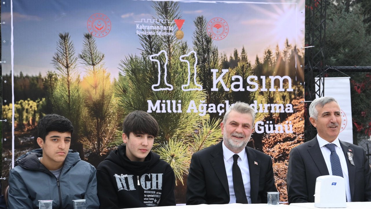 Görgel: Yarınlarımız olan yavrularımız için daha yeşil Kahramanmaraş