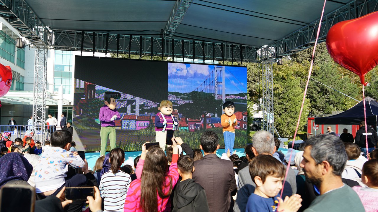 Kahramanmaraş’ta çocukların şenliği oldu