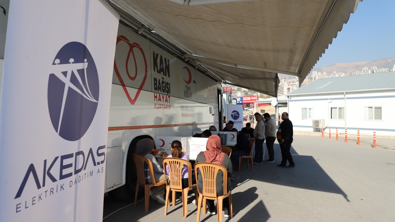 AKEDAŞ’dan kan bağışı kampanyası