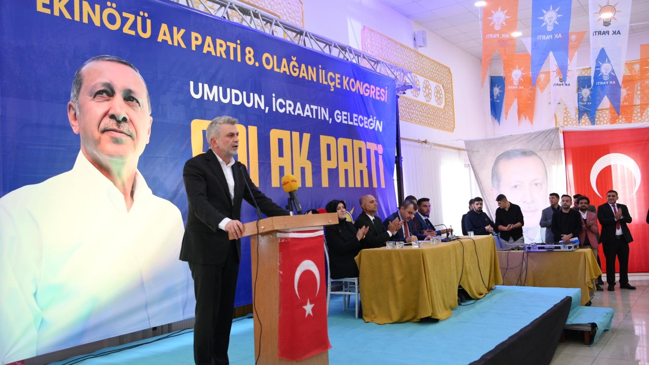 Görgel; Ekinözü’nü yatırımlarımızla çok daha iyi noktaya taşıyacağız