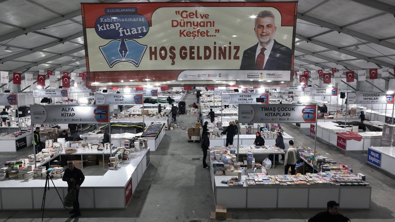 Kahramanmaraş Kitap Fuarı’na 1 gün ara verildi