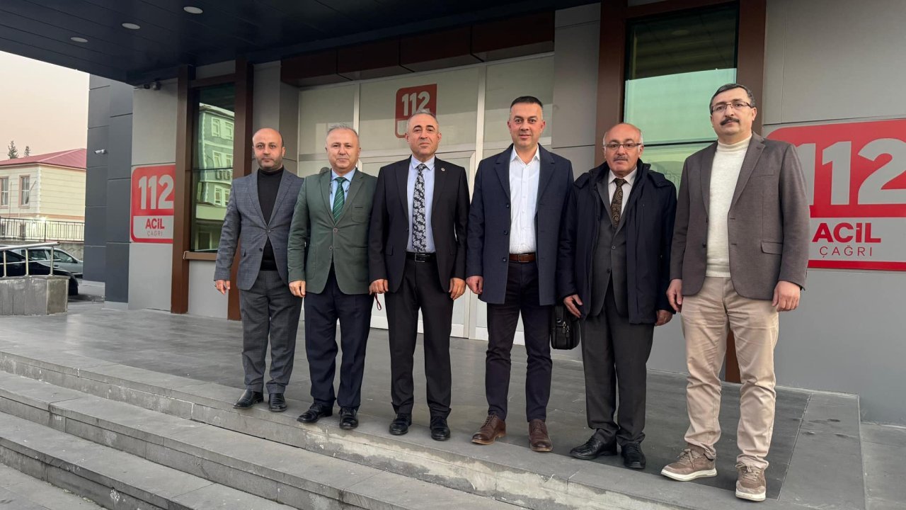 Milletvekili Karatutlu'dan 112 Acil Çağrı Merkezi Müdürü Akın Ozan’a ziyaret