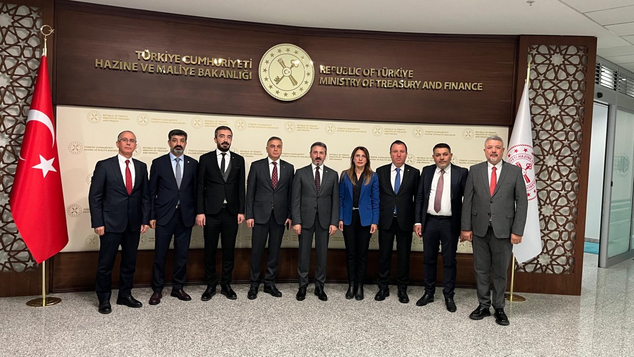 Başkan Buluntu’dan Cumhurbaşkanı Yardımcısı Yılmaz’a ziyaret