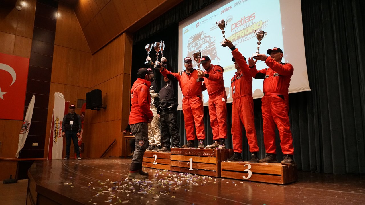 Türkiye Şampiyonları Kahramanmaraş’ta kupalarına kavuştu