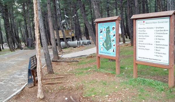 ARSLANBEY MESİRE ALANINDA ALT YAPI ÇALIŞMALARI