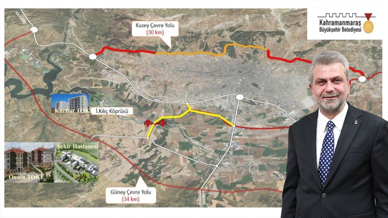 Kahramanmaraş trafiği rahatlayacak: Güney Çevre Yolu müjdesi!