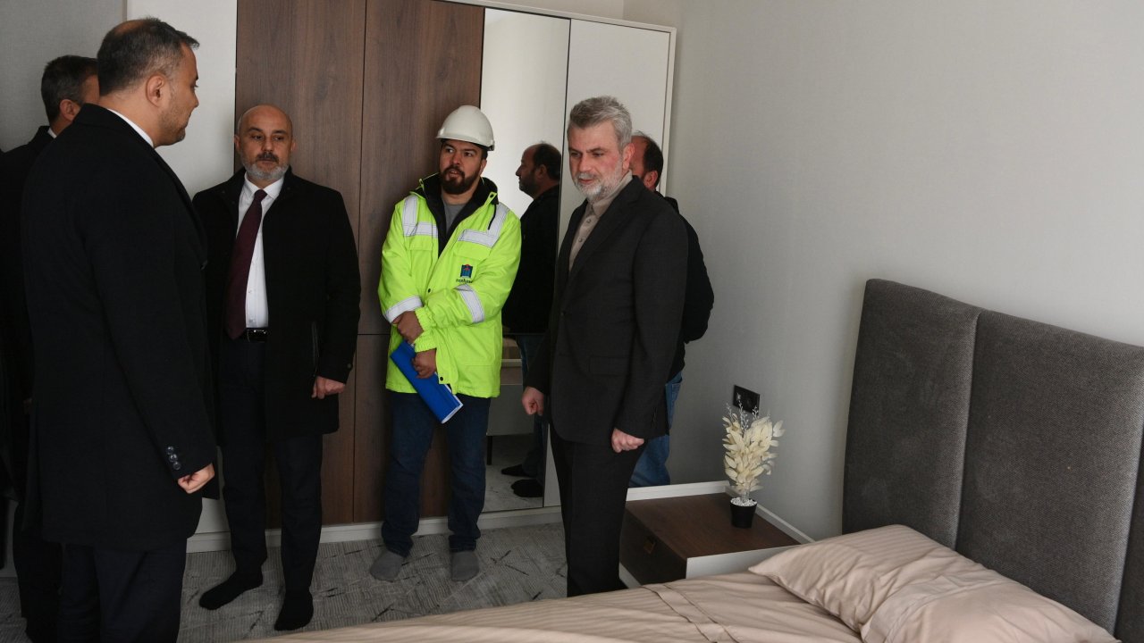 Başkan Görgel, Binevler’deki toplu konut alanını inceledi