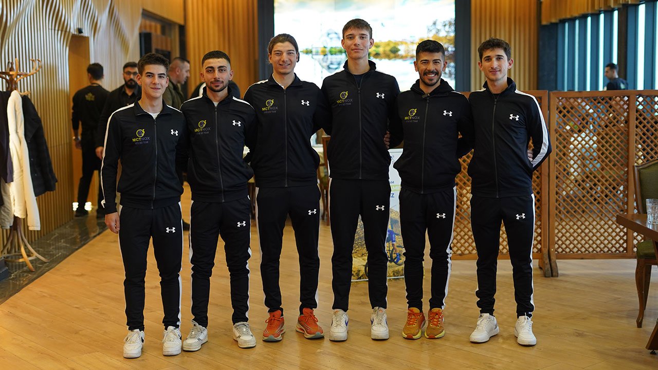 MCT NOX Uluslararası Dağ Bisikleti Takımı'nın tanıtımı Kahramanmaraş'ta yapıldı