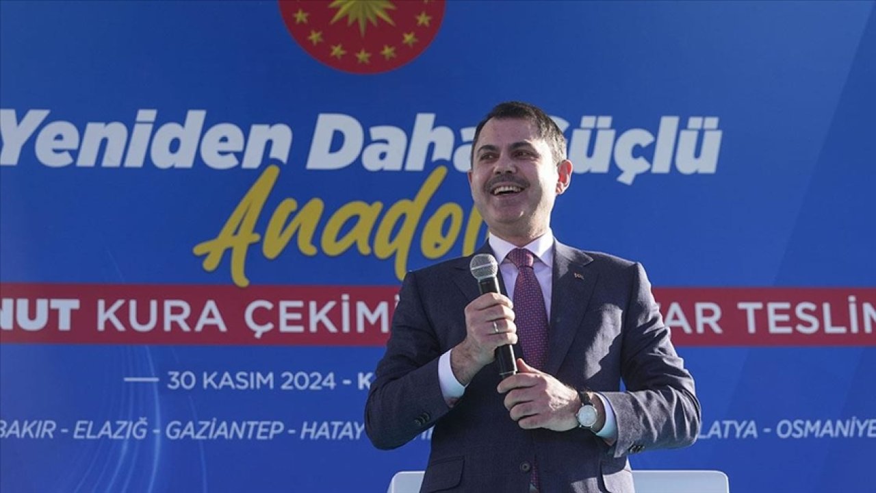 Bakan Murat Kurum, Kahramanmaraş’a geliyor