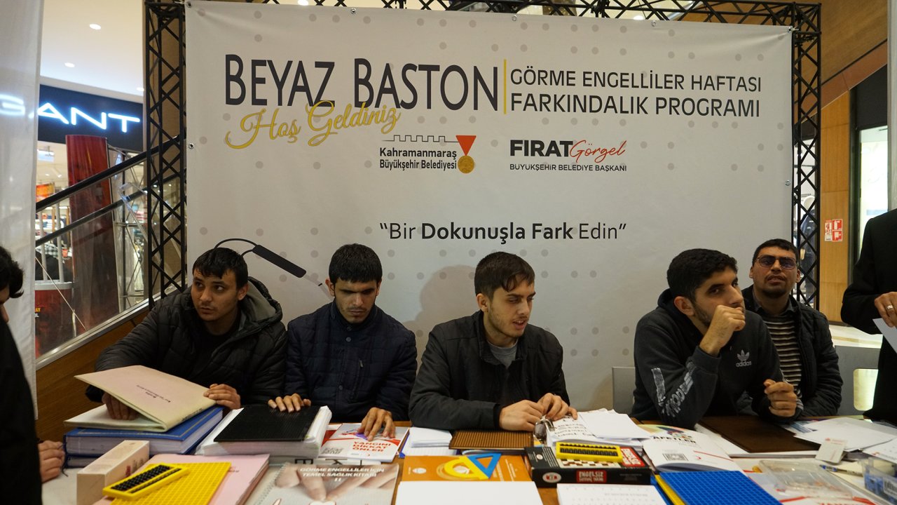 “Bir Dokunuşla Fark Edin” etkinliğiyle engeller aşıldı