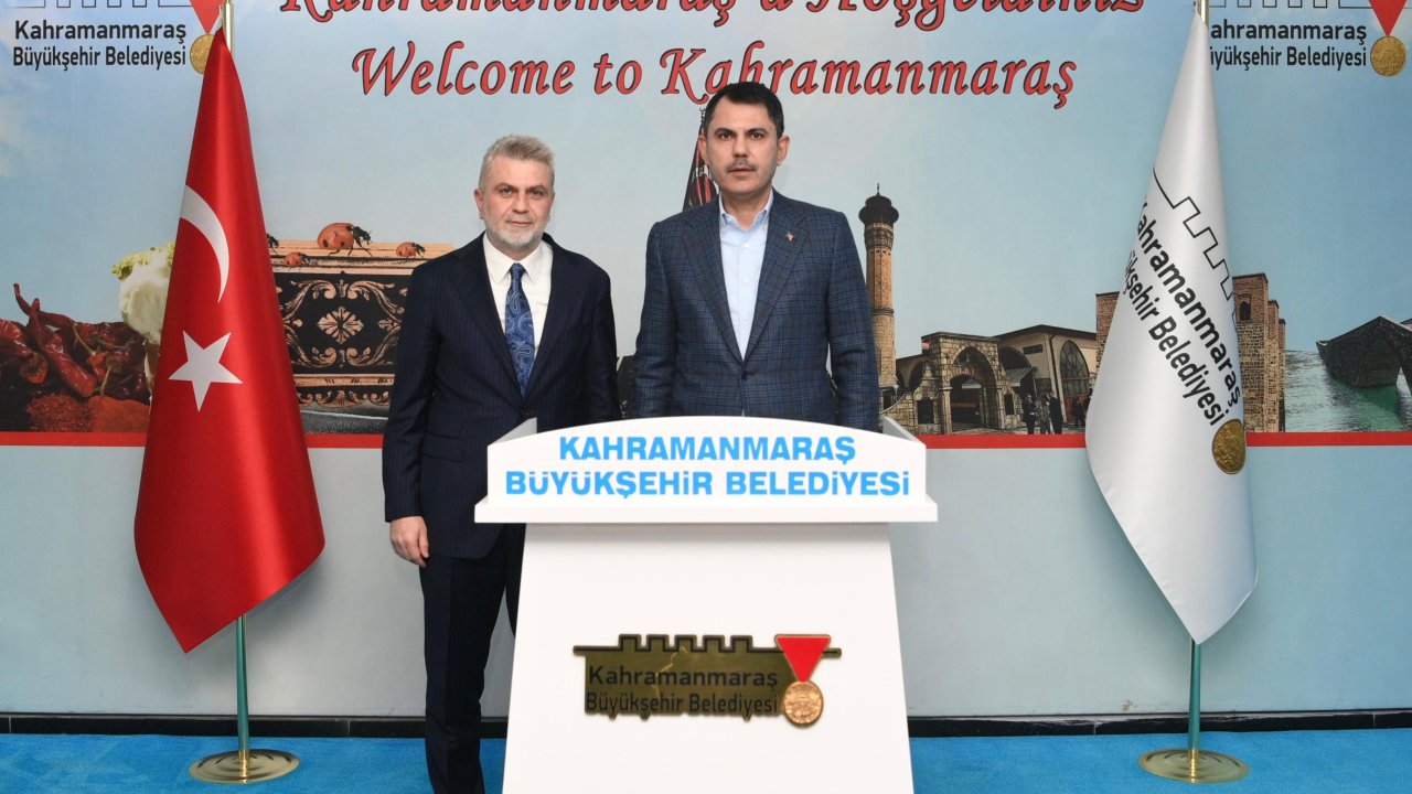 Başkan Görgel, Bakan Kurum’u ağırladı