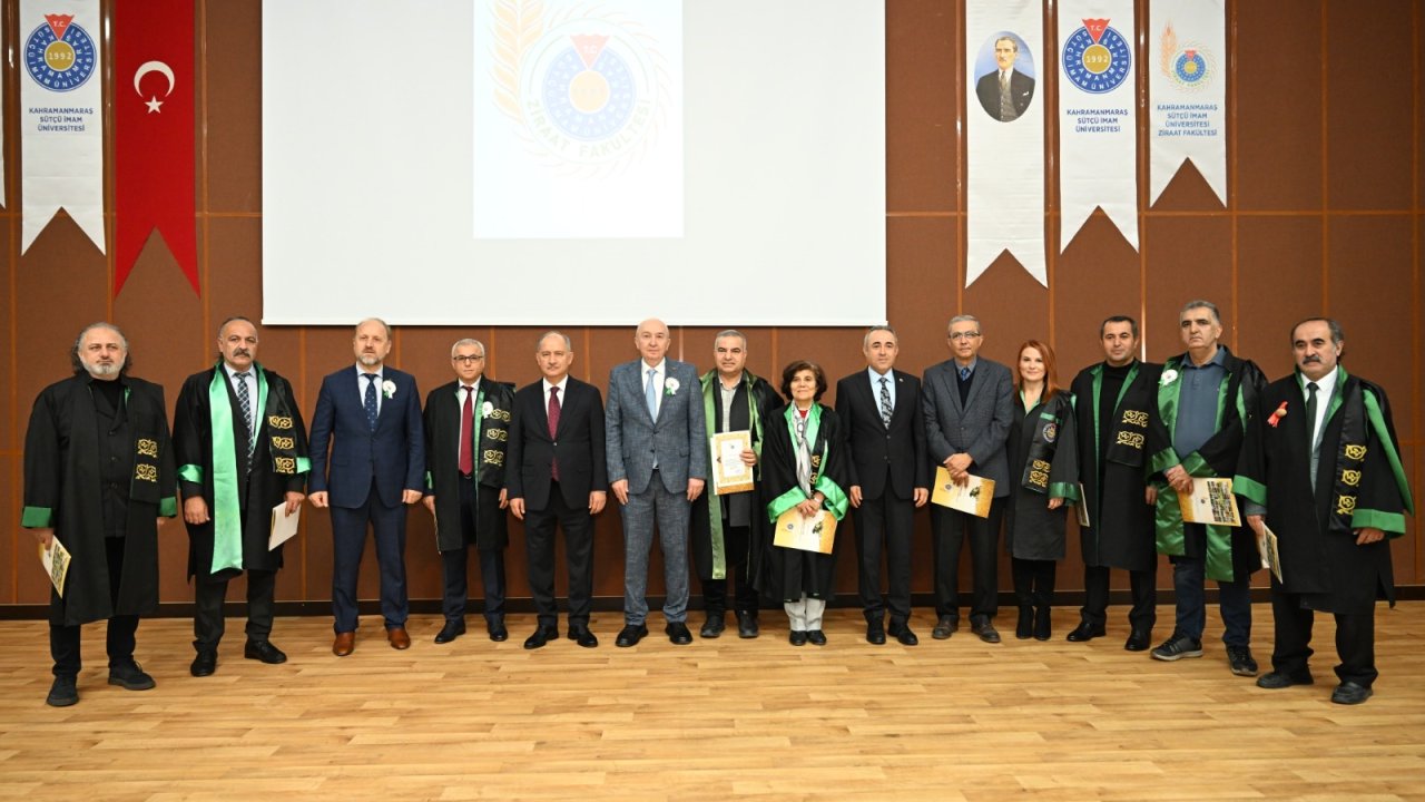 KSÜ’de Tarım Öğretiminin 179. Yıl Dönümü kutlandı