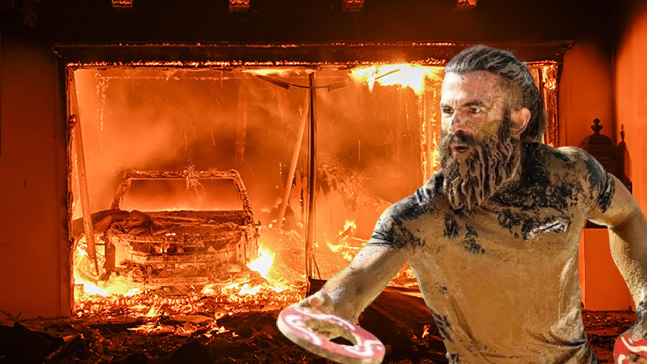 Kahramanmaraşlı Turabi Çamkıran, ABD'deki yangında evi ve arabası kül oldu!