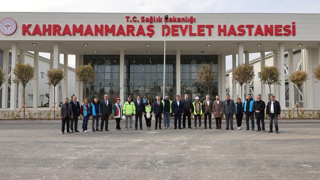 Kahramanmaraş’ta 400 yataklı Acil Durum Hastanesi açılıyor!