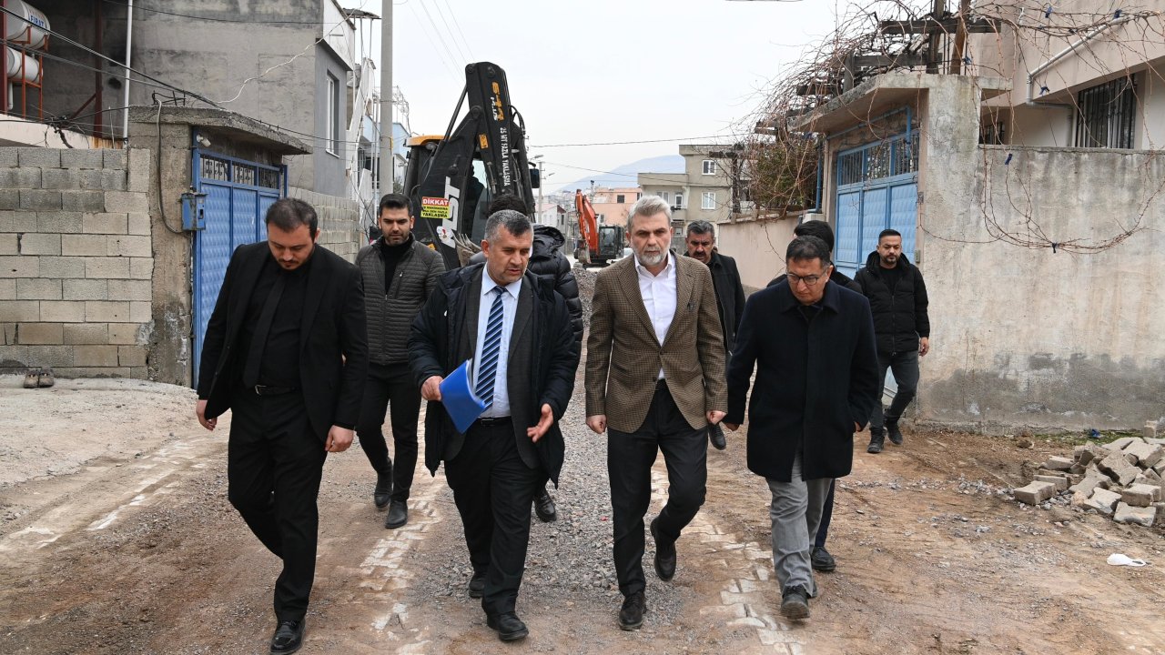 Kahramanmaraş’ın altyapısına 190 milyon TL yatırım