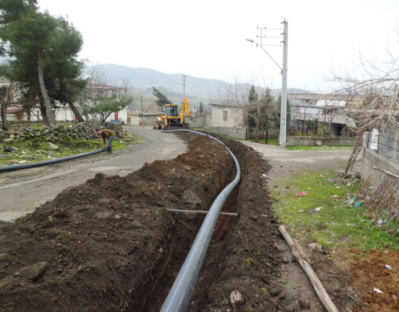 ŞEBEKE YENİLEME ÇALIŞMALARI DEVAM EDİYOR