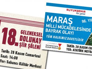 Şiir Şöleni ve Bayrak Olayina Tüm Halkımız Davetlidir