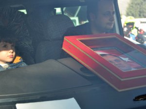Şehit polisin cenazesi memleketine getirildi