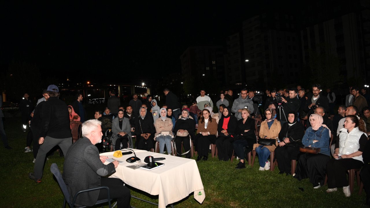 Başkan Görgel Vatandaşla Buluştu Şeffaflık ve Yatırım Sözü