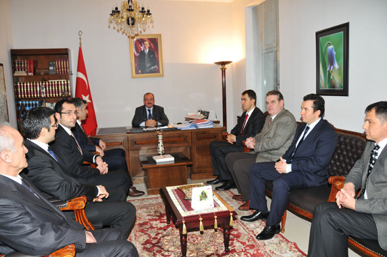 KASİAD YENİ YÖNETİMİ, VALİ KOCATEPE'Yİ ZİYARET ETTİ