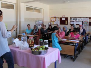 Göksun elmasından Sirke de yapılacak