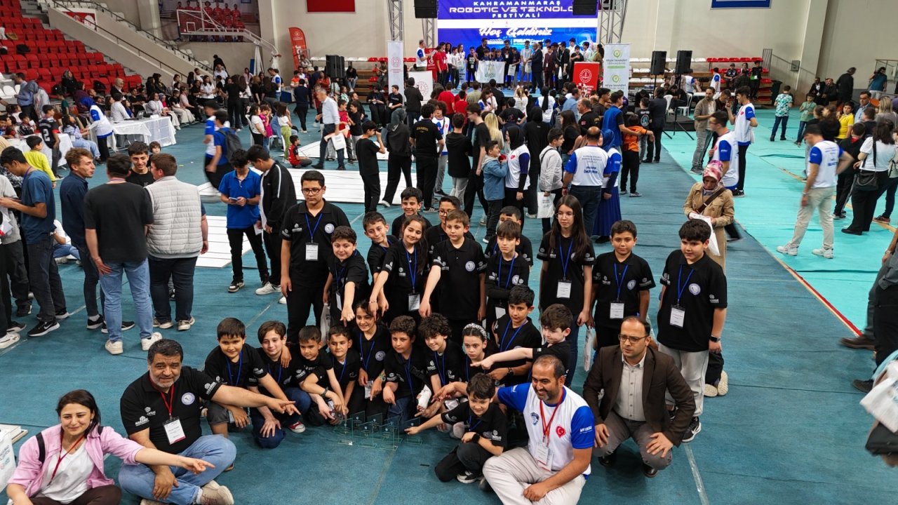 Kahramanmaraş'ta Robotlar Yarıştı Hayaller Gerçek Oldu