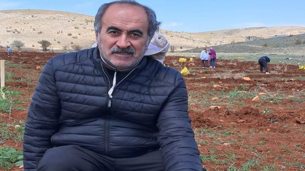 Afşin'de Sumak  Fidanları Toprakla Buluştu