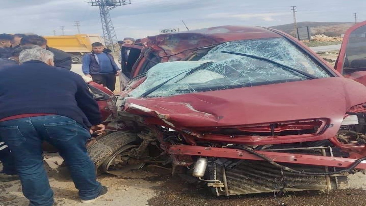 Afşin’de Trafik Kazası: 1 Yaralandı