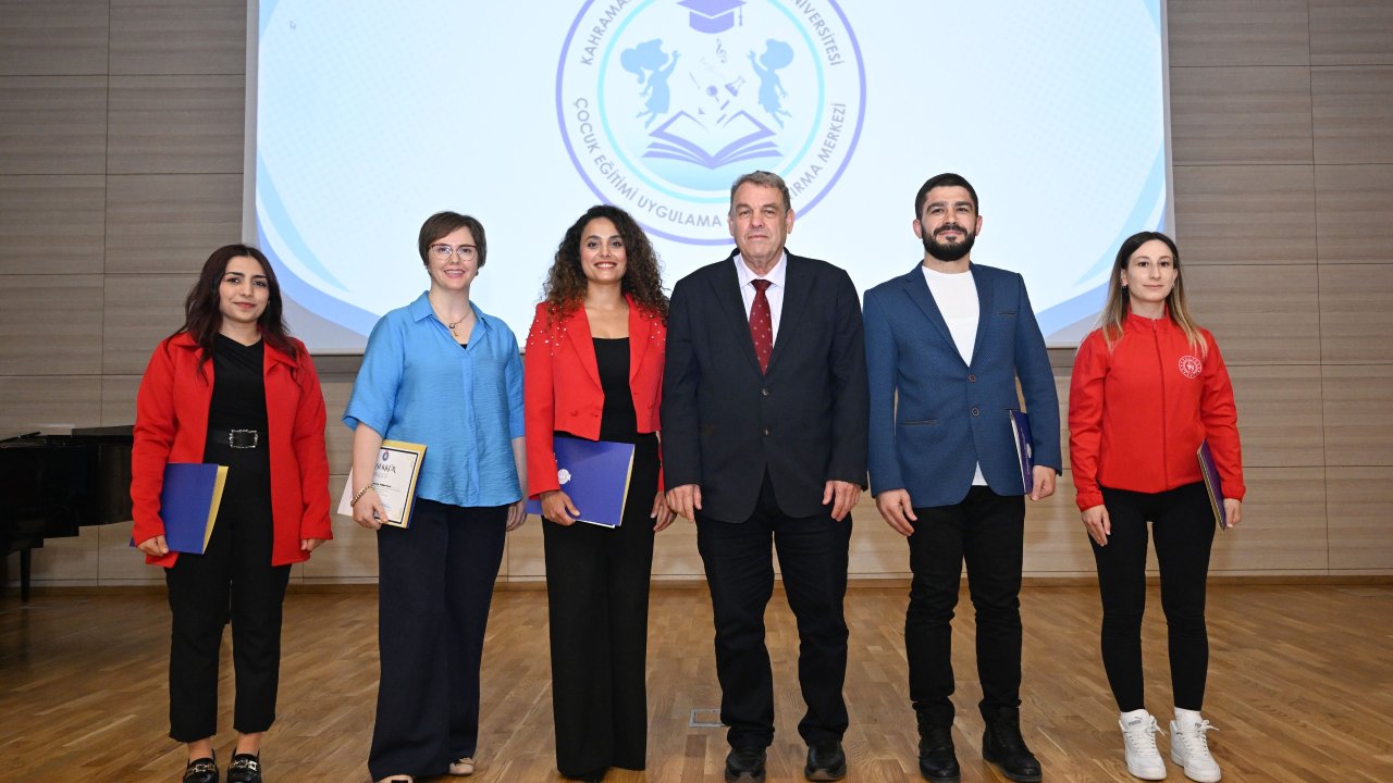 KSÜ Çocuk Eğitimi Uygulama ve Araştırma Merkezinde Mezuniyet Coşkusu