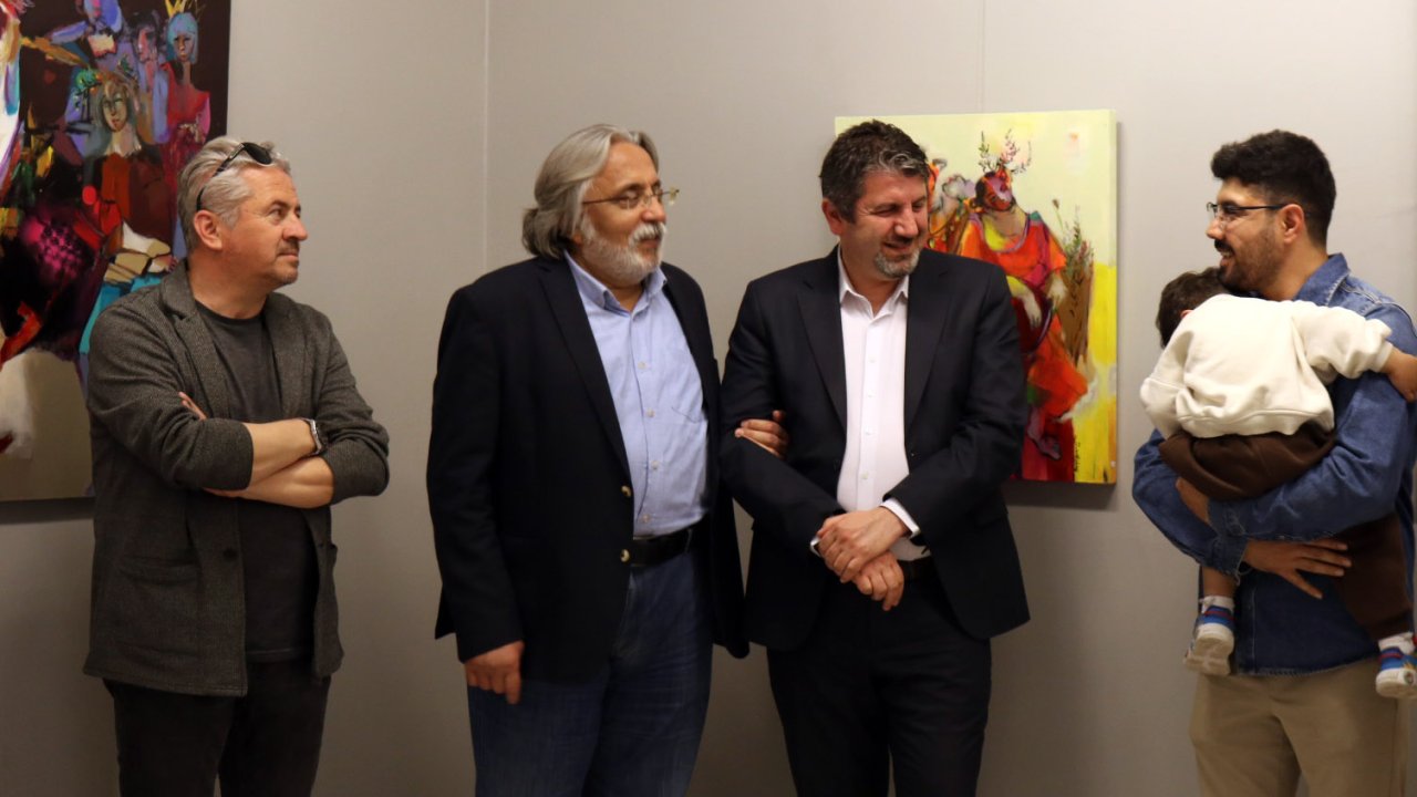 Ferahoğlu Sanko Sanat Galerisi’nde Resim Sergisi Açtı