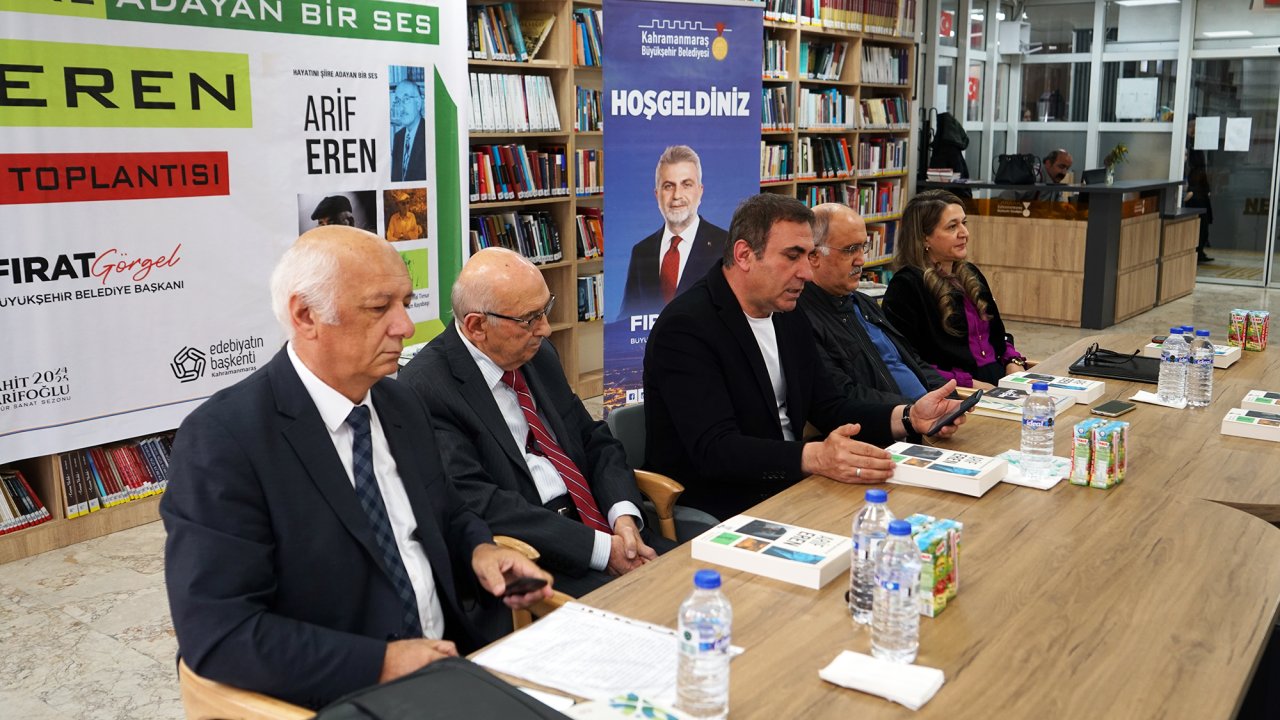 Şiir Dolu Bir Buluşma Arif Eren Kitabı Okurlara Tanıtıldı