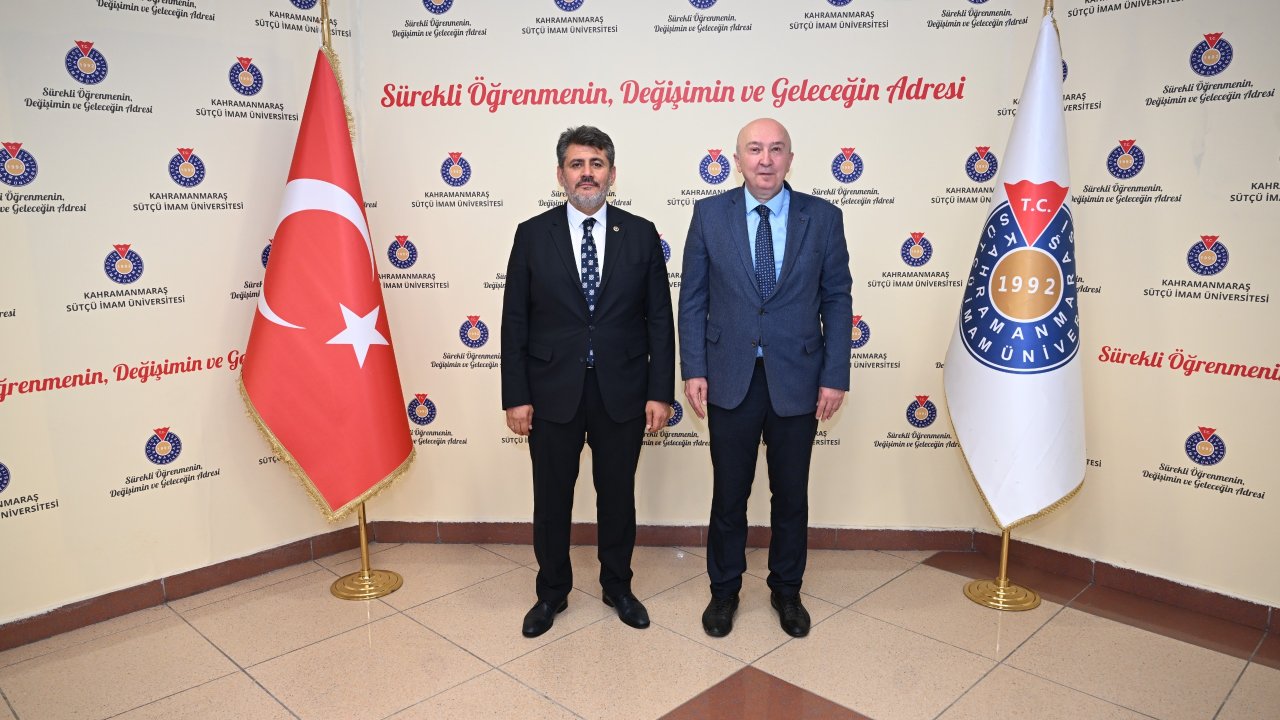 Milletvekili Debgici’den KSÜ Rektörü Yasım’a Ziyaret