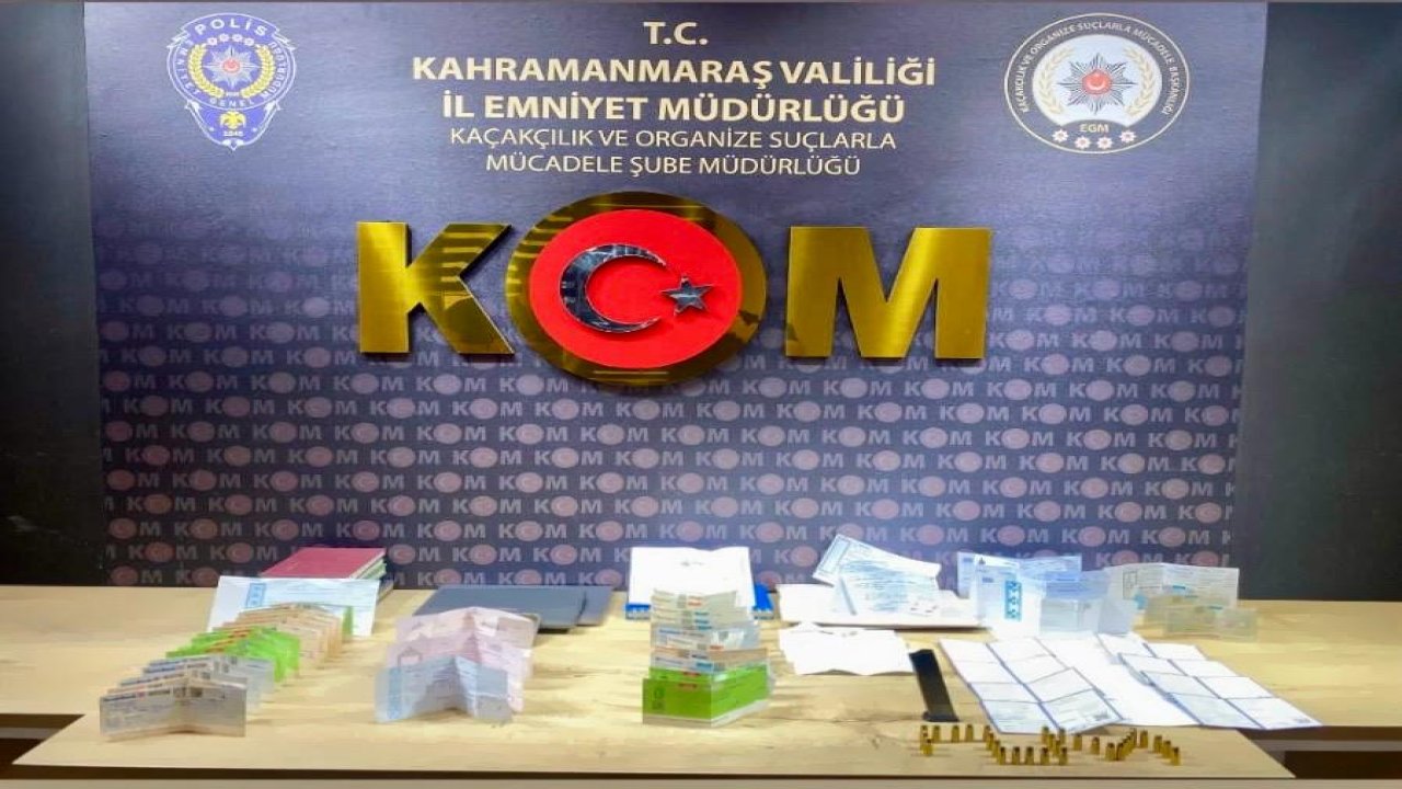 Kahramanmaraş'ta Tefecilik Operasyonu: 13 Şüpheli Yakalandı