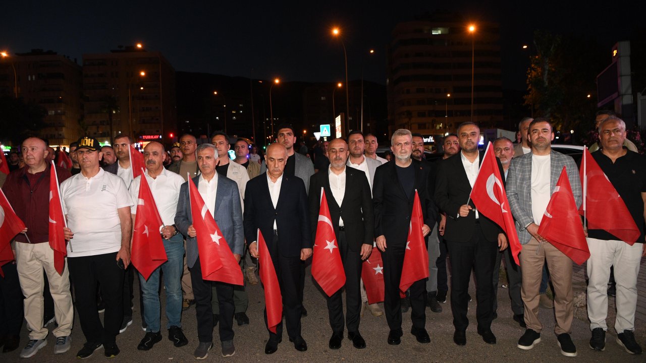 Kahramanmaraş’ta 19 Mayıs coşkusu: Binlerce kişi kortej yürüyüşünde buluştu