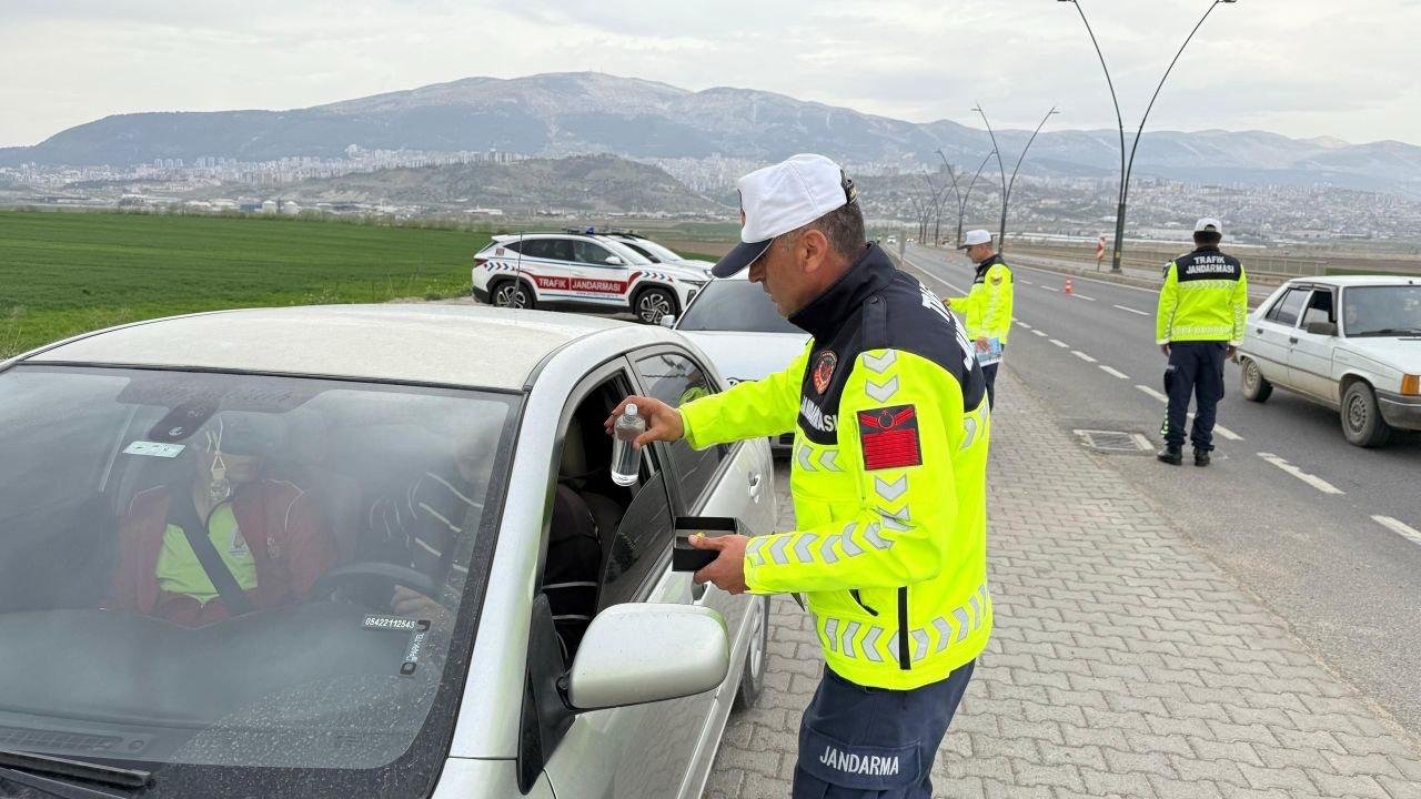 Kahramanmaraş’ta kural ihlali yapan sürücülere ceza yağdı
