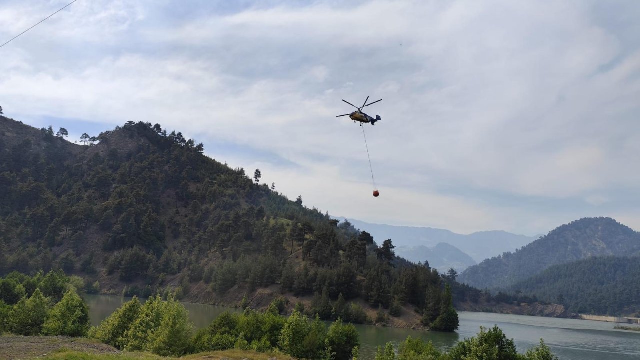 Kahramanmaraş’ta orman yangını